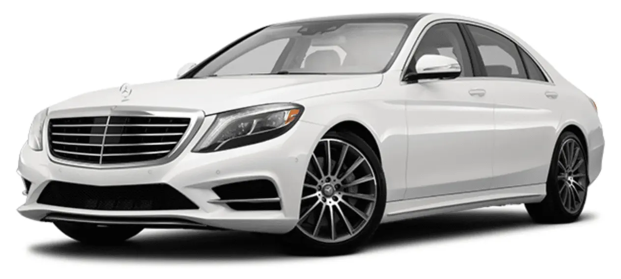 Mercedes-Benz S-Class luxury car available for rent in Lahore